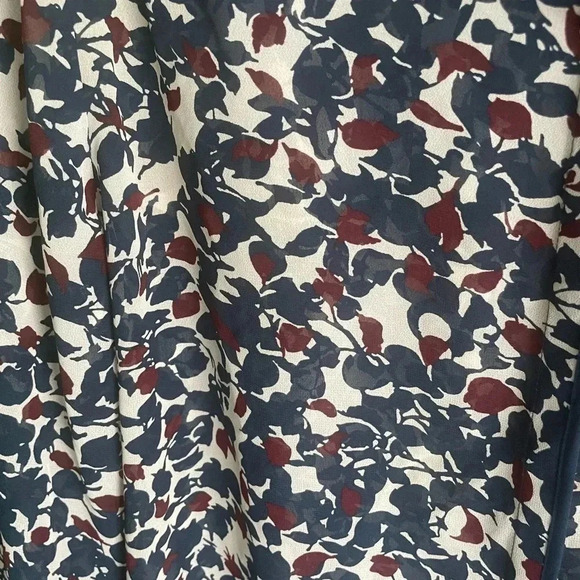 LOFT CLEARANCE Sheer Blouse Large Tall Dressy Work Shirt - Picture 2 of 5